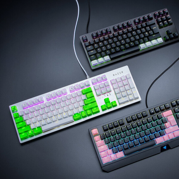 Razer PBT Green Keycap Upgrade Set